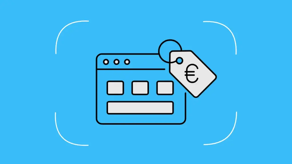 Illustration zur Veranschaulichung: Was kostet eine Website?